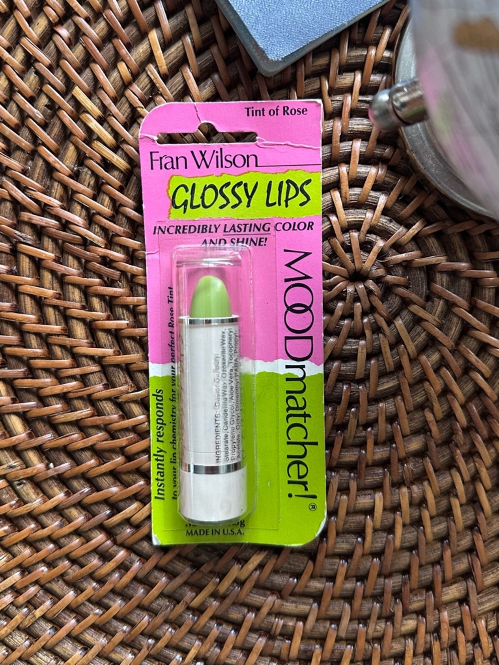 Fran Wilson Vintage 1980 Glossy Lips Mood Matcher Tint of Rose Sealed Package